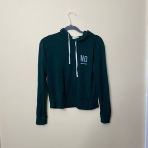 ✨2 for $15✨ Garage “no monday’s” green hoodie